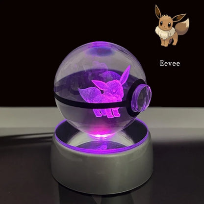 Pokemon Pikachu LED Crystal Ball