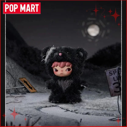 POP MART Genuine Hirono Road Journal Series Vinyl Face Blind Box Plush Doll Pendant Decoration Collection Christmas Gift Toys