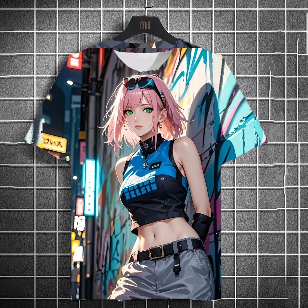 Anime Character 3D T-Shirt