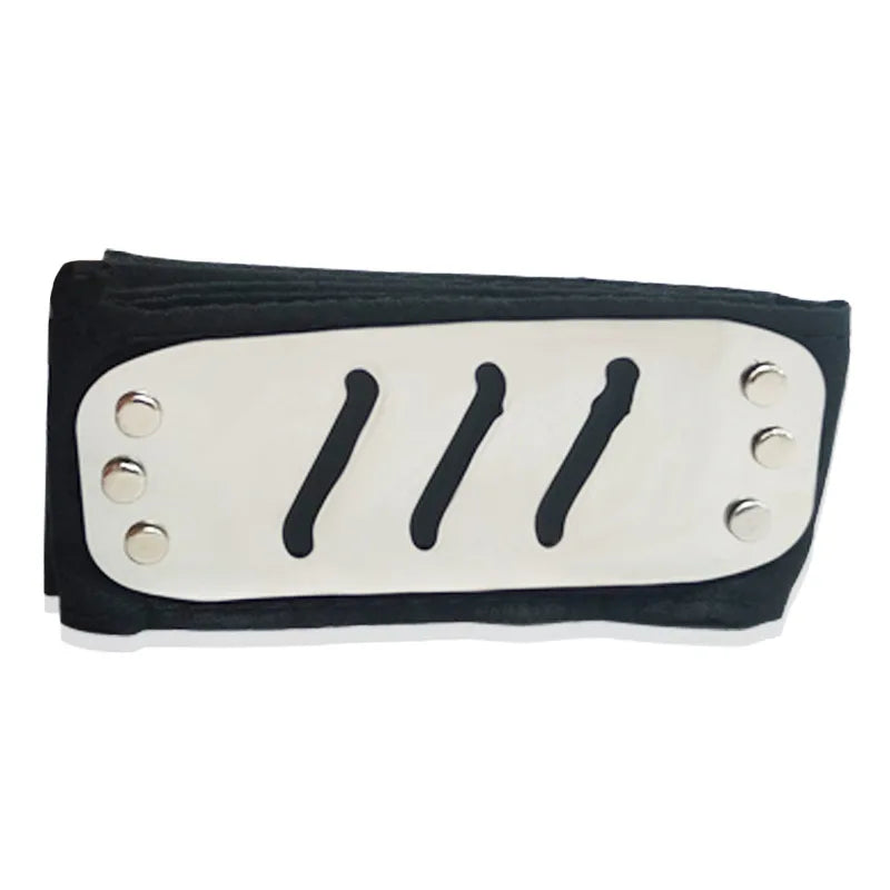 Anime Naruto Ninja akatsuri  Headband Cartoon Cosplay Accessories Props Kakashi Head Belt Forehead Protector Cosplay Gifts