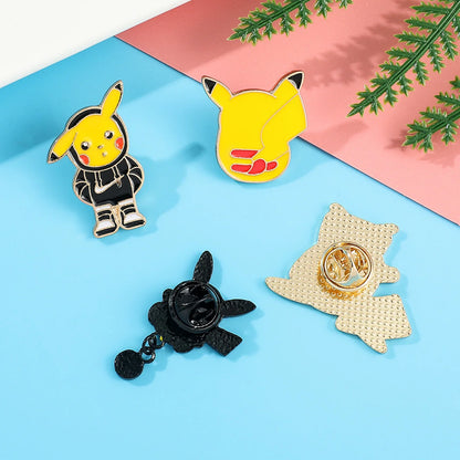 Pikaichue Character Enamel Pin