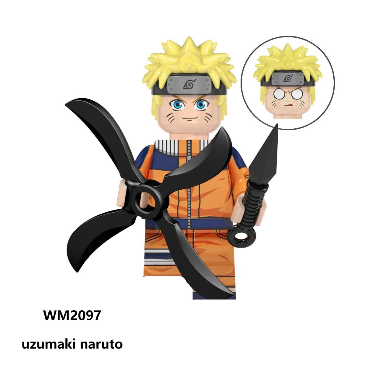 Anime Naruto Sasuke Uchiha Itachi Kakashi Jiraiya Tsunade Obito Indora Mini Blocks Figure WM6155 WM6154 WM6153 Collectible
