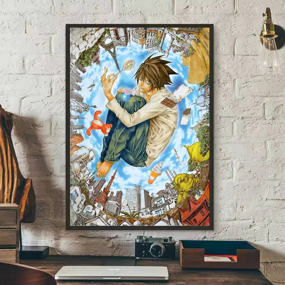 Death Note L Wall Poster