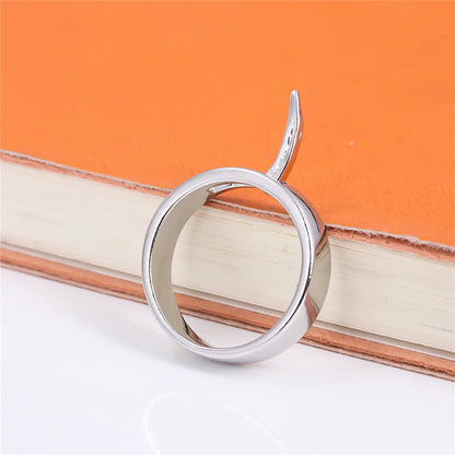 Anime Attack on Titan Annie Leonhart Cosplay Costume Metal Alloy Transform Ring Accessories Props