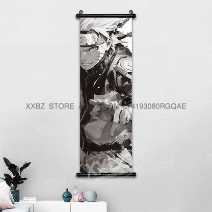 Naruto Hyuga Hinata Canvas Scroll