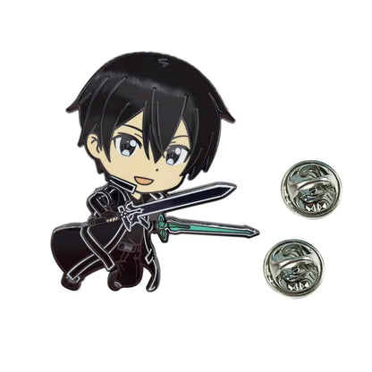 Sword Art Online Kirito Asuna Pins