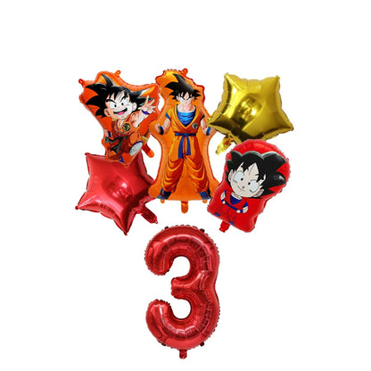 Dragon Ball Birthday Party Decorations Party Supplies Tablecloths Paper Cup Plates Napkin Gift Bags Banners Baby Birthday Shower