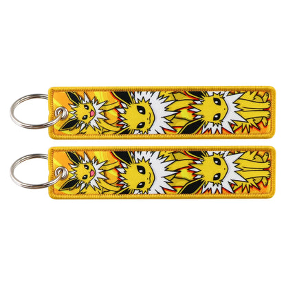 Anime Game Embroidery Keychain