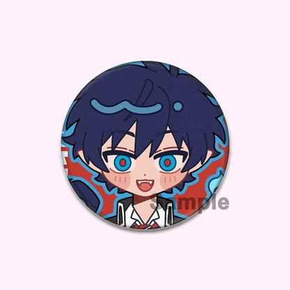 Blue Exorcist Okumura Rin Brooch Pins