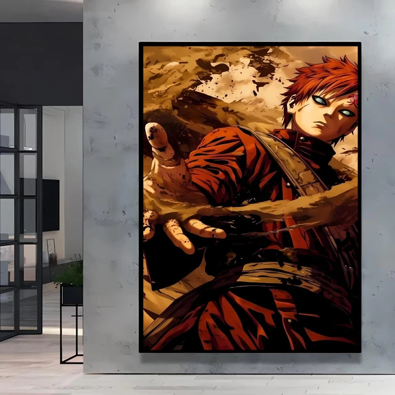 Print on Canvas Wall Art Naruto Uchiha Itachi Poster HD Cartoon Pictures Home Living Room Decoration Paintings Holiday Gifts