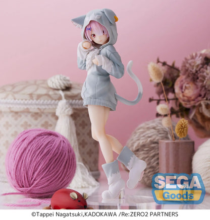 Re:Zero Emilia Cat Figure