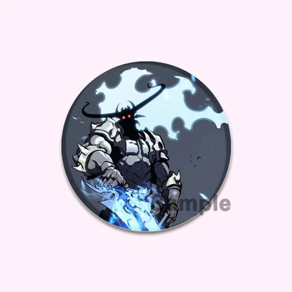 Solo Leveling Cheng Xiaoyu Button Pin