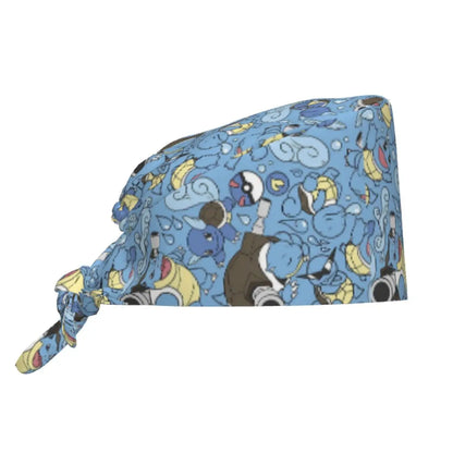 Pokemon Squirtle Scrub Hat