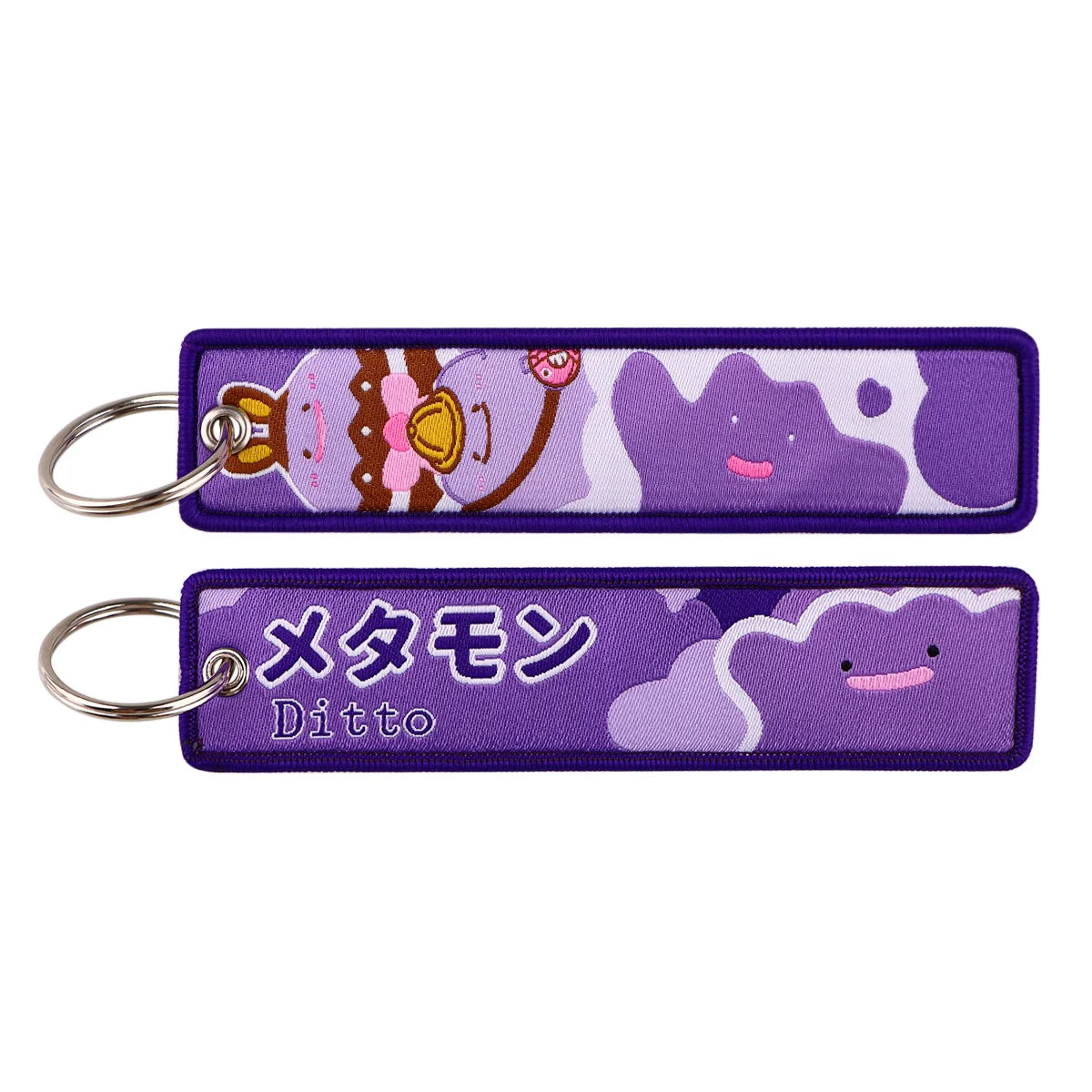 Anime Game Embroidery Keychain