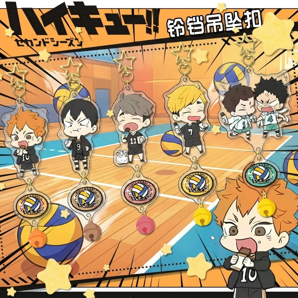 Haikyuu Volleyball Acrylic Keychain