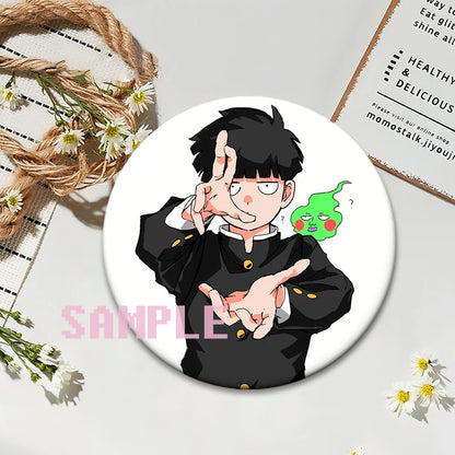 Mob Psycho 100 Shigeo Kageyama Button Pin