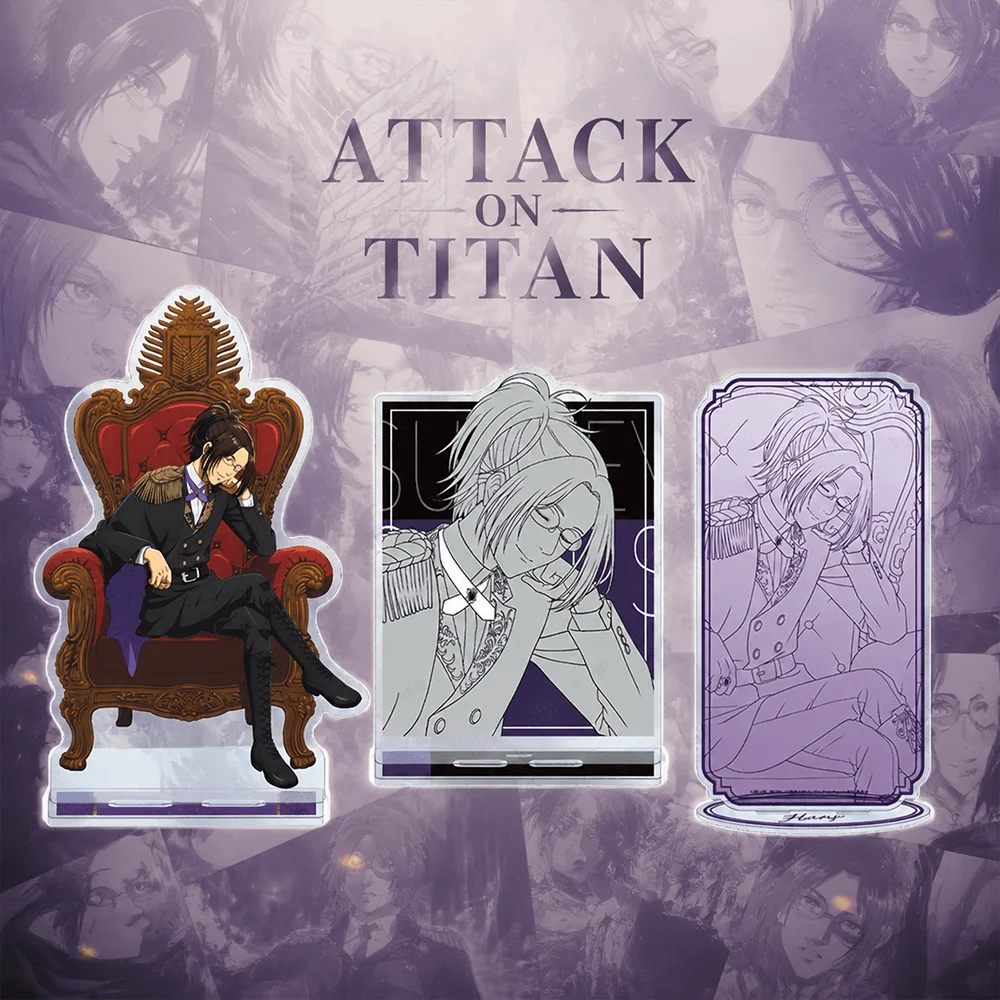 Attack on Titan Levi Ackerman 15cm Acrylic Stand Keychain Figure Desk Display Ornament Anime Fan Merch Gift Toy