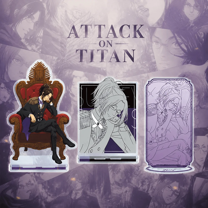 Attack on Titan Levi Ackerman 15cm Acrylic Stand Keychain Figure Desk Display Ornament Anime Fan Merch Gift Toy