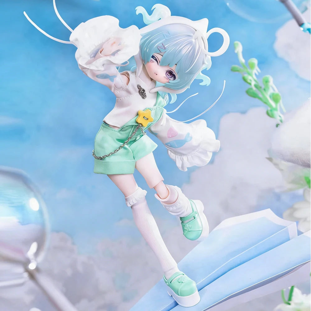In Stock Genuine Come4free Lucky Little Sign Spirit  1/8 BJD Blind Box Movable Joint Doll Cute Figurine Ornament Holiday gifts