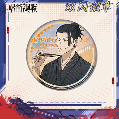 Jujutsu Kaisen Gojo Geto Badge