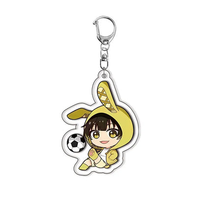 Blue Lock Yoichi Isagi Keychain