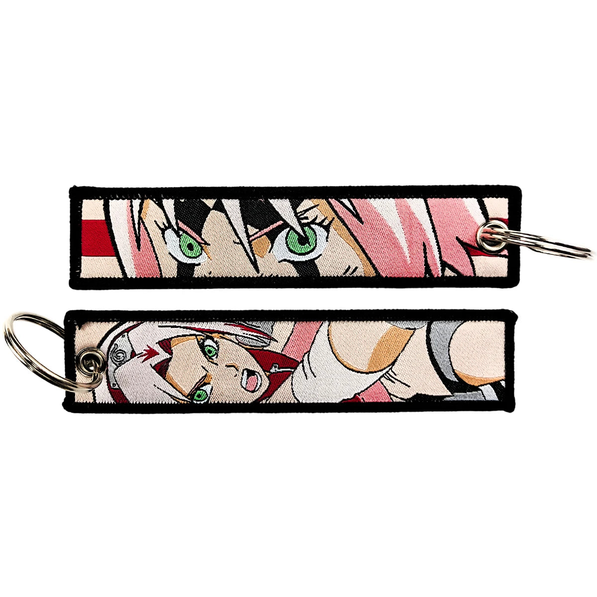 Classic Cartoon Embroidery Keychain