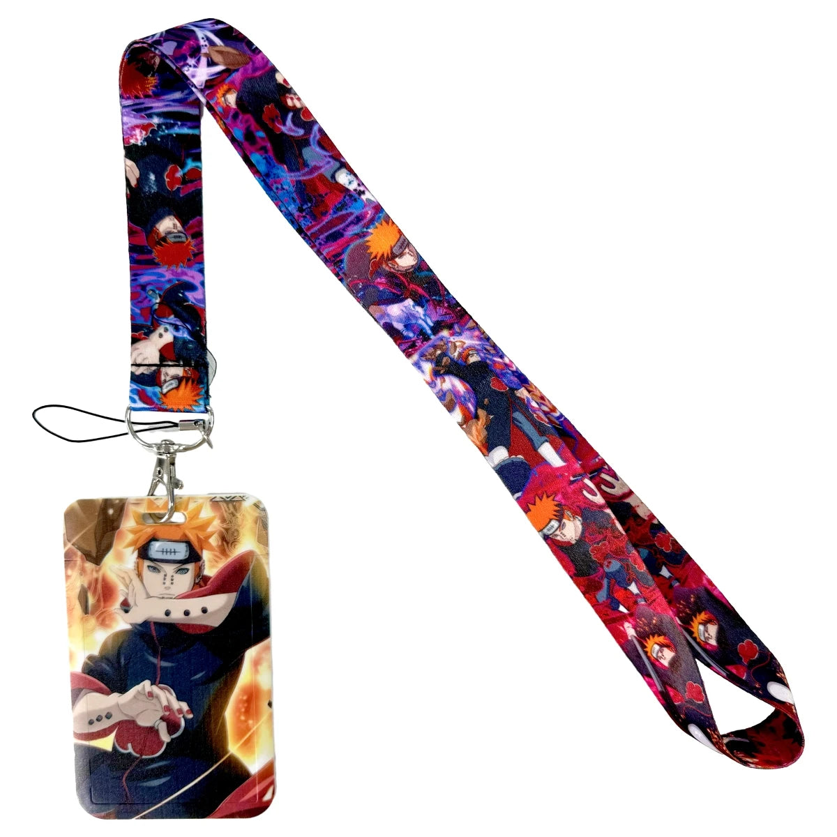 Anime Cartoon Credential Holder Lanyard