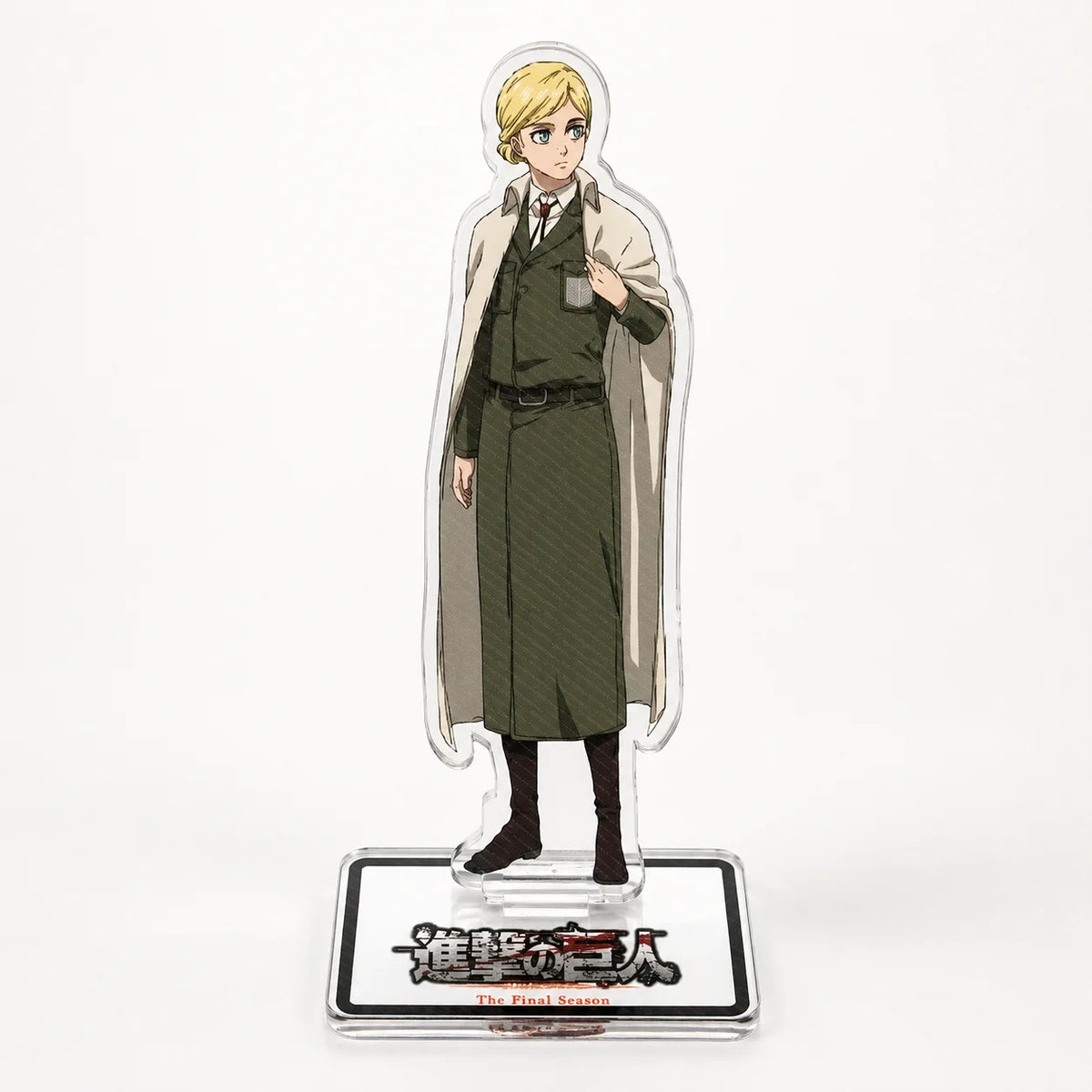 Attack On Titan Character Acrylic Stand Model Plate Anime Desktop Display Collectible Fan Gift Accessories Keychain Cartoon