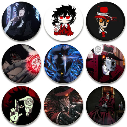 Hellsing Ultimate Alucard Pin Button