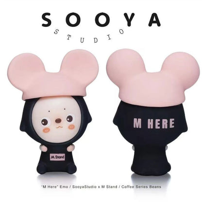 Genuine Sooya Mstand Coffee Beans Series Mini Figure Blind Box Ornament Collection Cute Toys Gift