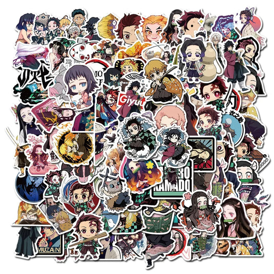 Demon Slayer Graffiti Stickers