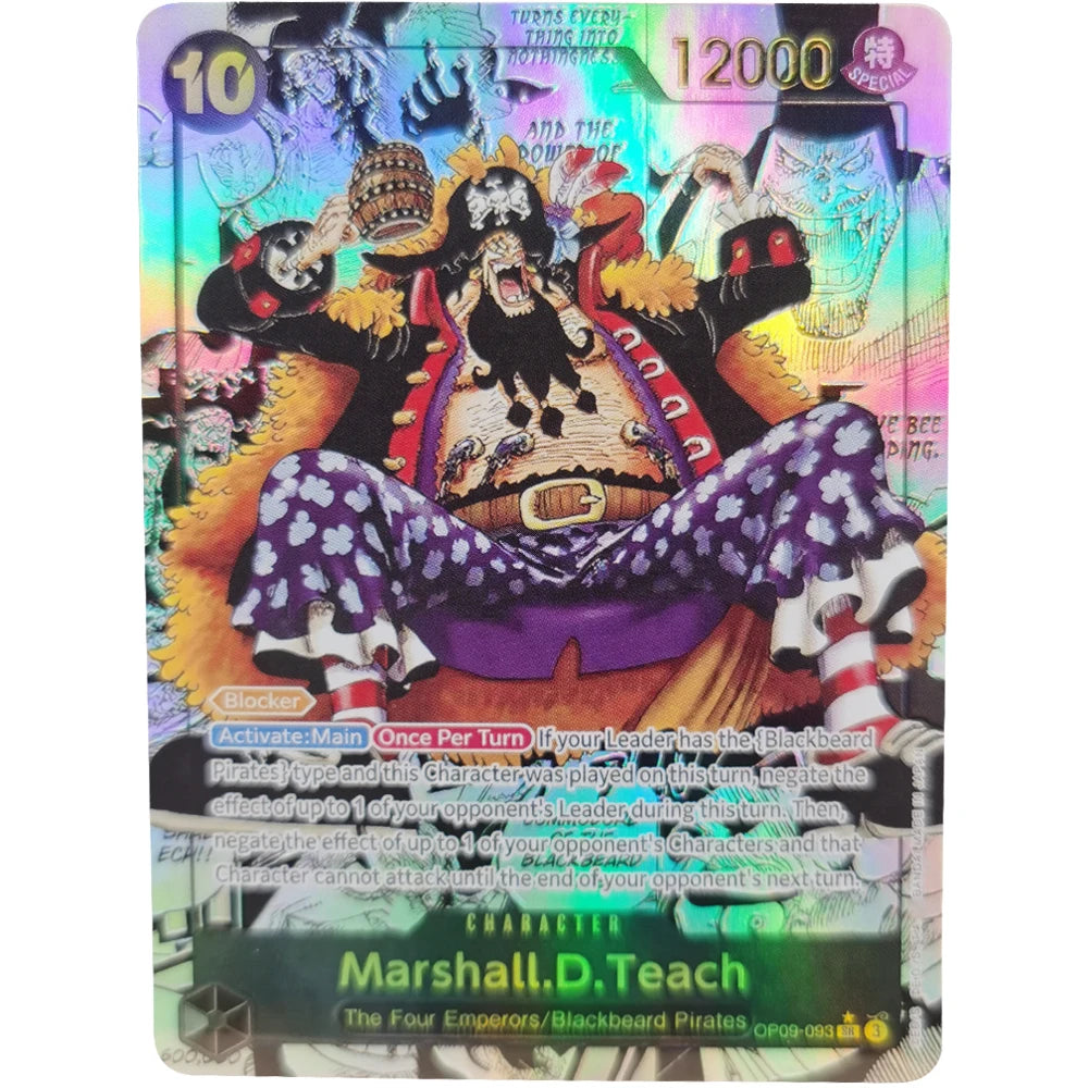 ONE PIECE Collection Cards GAME Monkey.D.Luffy Portgas.D.Ace Sabo  EN DIY High Quality Self Made Game Anime Cards Gift Toy