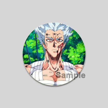One Punch Man Saitama Brooch