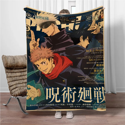 Jujutsu Kaisen Flannel Blanket