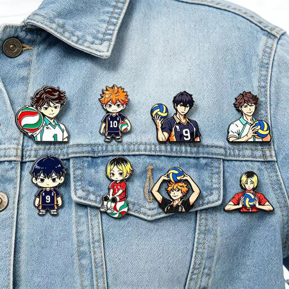 Haikyuu Volleyball Enamel Pin