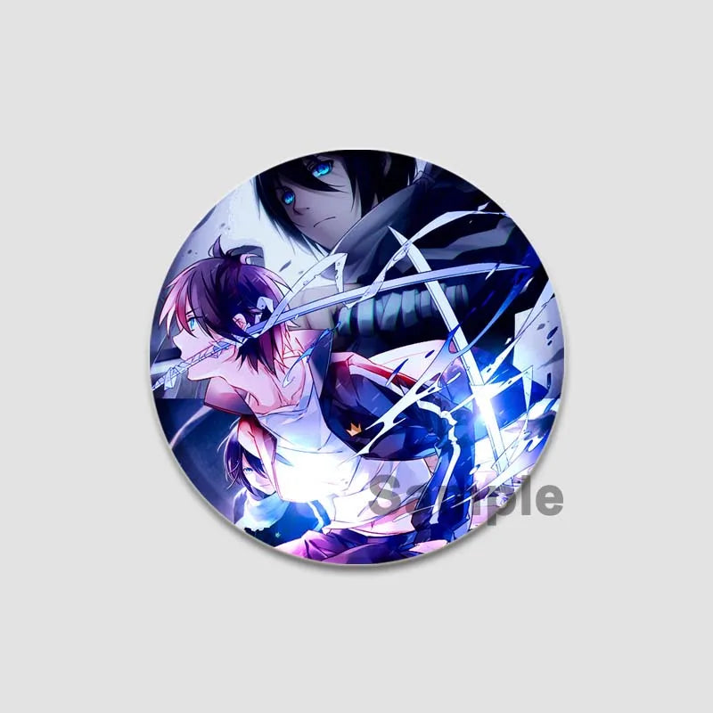 Anime Noragami Brooch Pin Cosplay Yato Yukine Cute Cartoon Badges