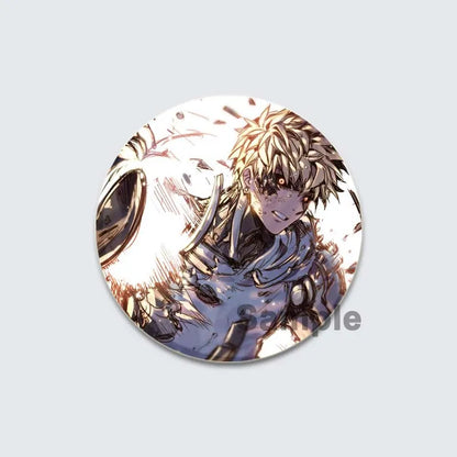 One Punch Man Saitama Lapel Pin