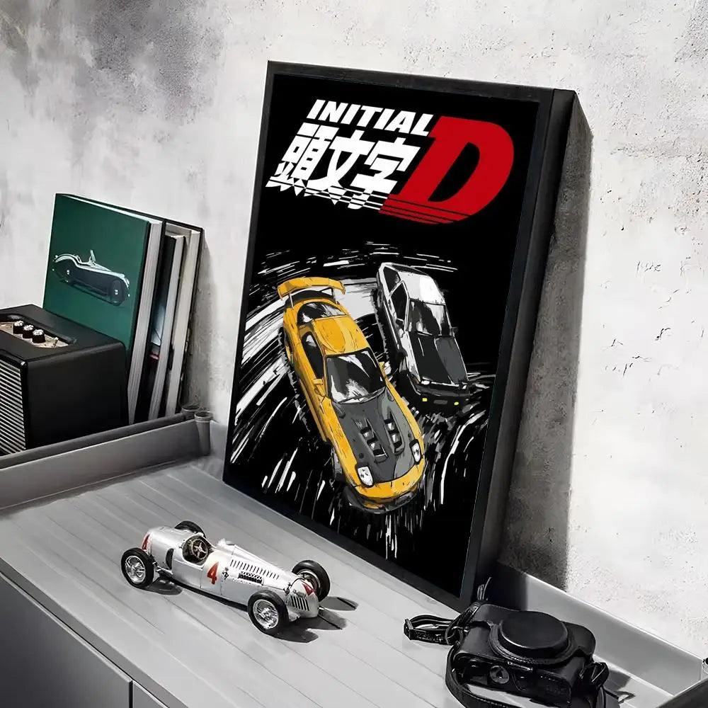 Initial D Car Wall Art