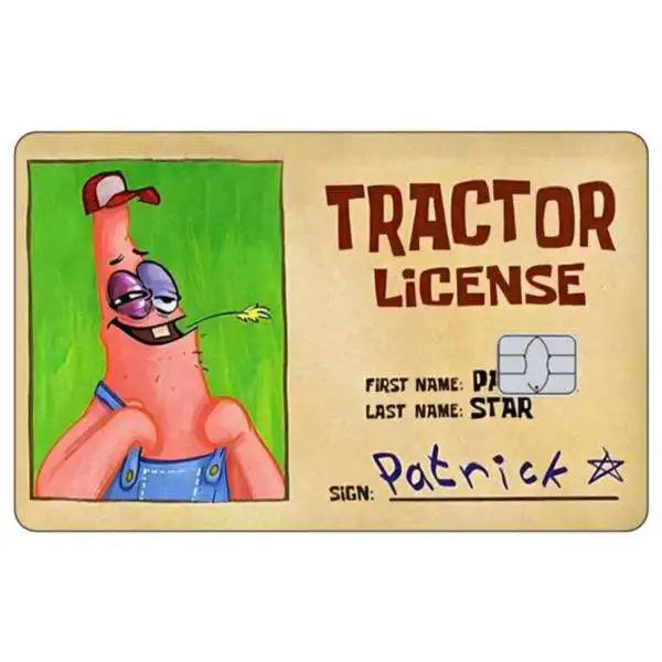 SpongeBob Patrick Star Card Skin