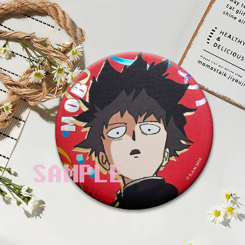 Mob Psycho 100 Shigeo Kageyama Button Pin