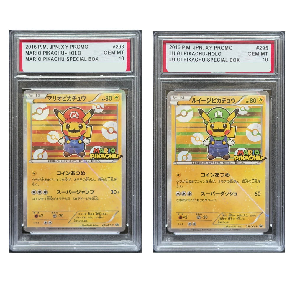 Pokémon Mario Luigi Promo Set