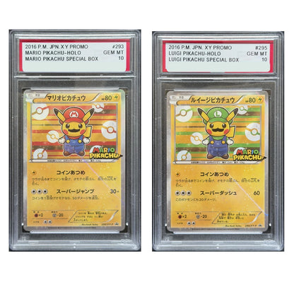 Pokémon Mario Luigi Promo Set