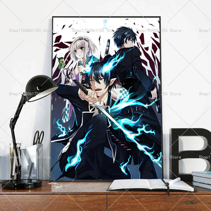 Blue Exorcist Wall Poster