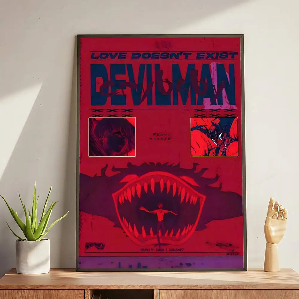 Devilman Crybaby Poster Wall Decal