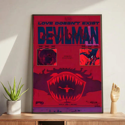 Devilman Crybaby Poster Wall Decal