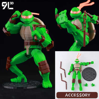 9L 3D Printed Anime Mecha Series-Sonic Shadow Shade Dummy 13 Titan 13 Articulated Mannequin Collectible Terminologia Toys