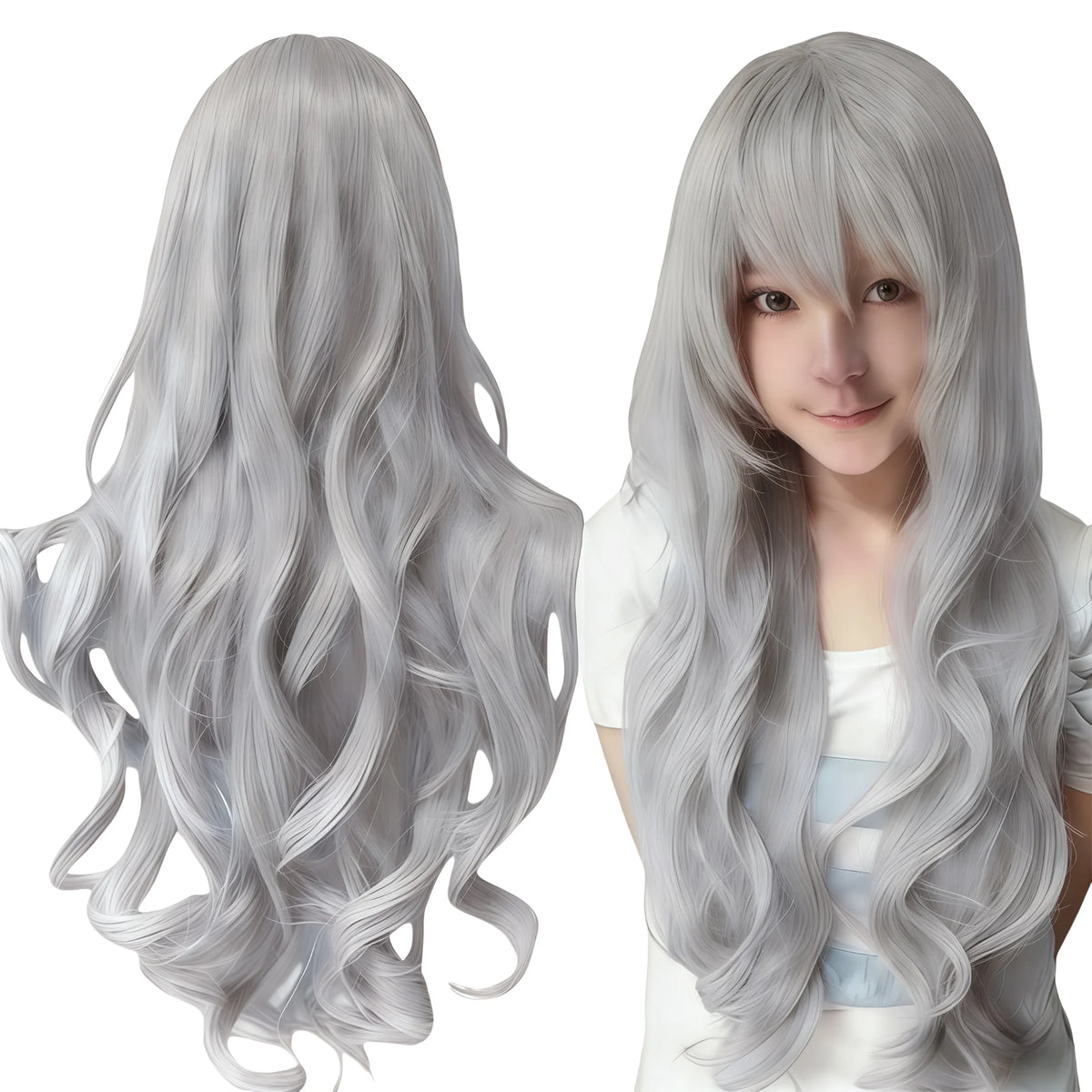 Sailor Moon Sailor Pluto Curly Wig