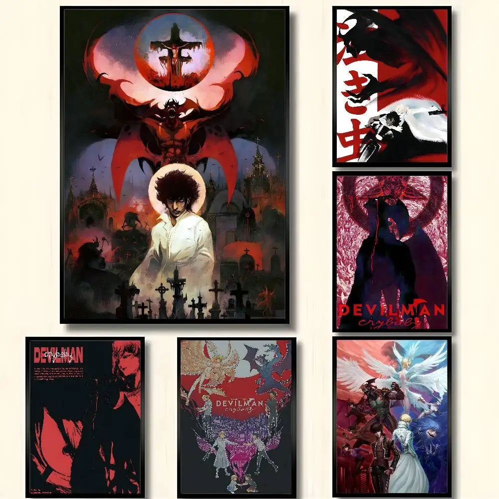 Devilman Crybaby Poster Wall Decal