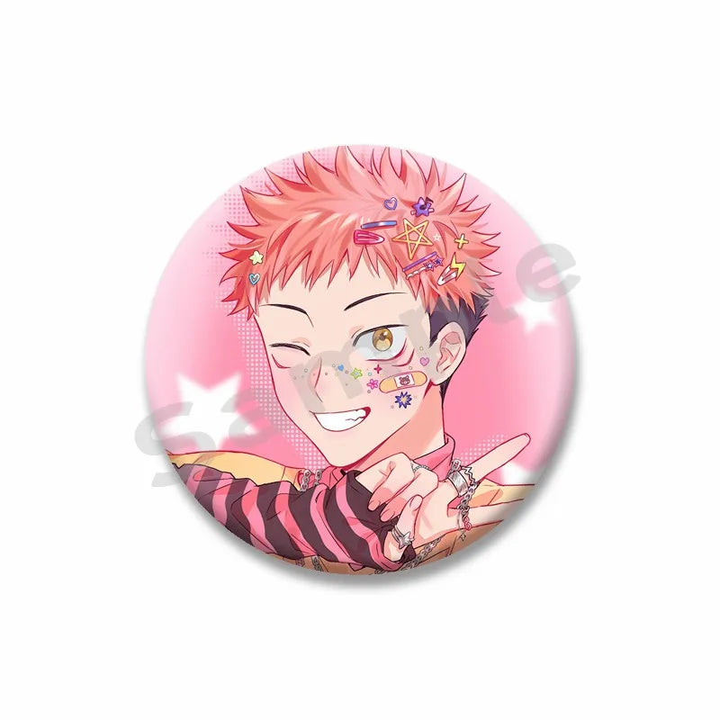 Jujutsu Kaisen Yuji Itadori Enamel Pin