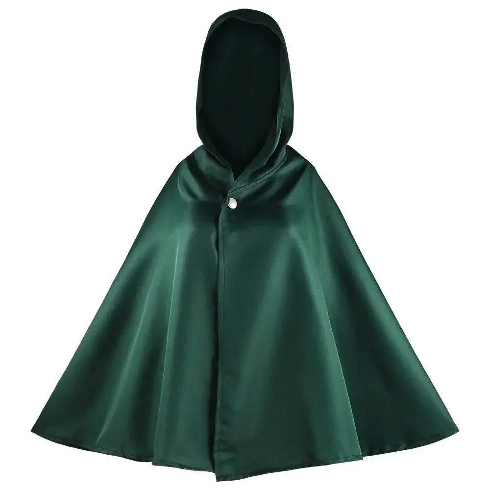 Halloween Kids Anime Attack On Titan Cloak Shingeki No Kyojin Scouting Legion Cosplay Costume Cos Green Cape Mens Clothes Women